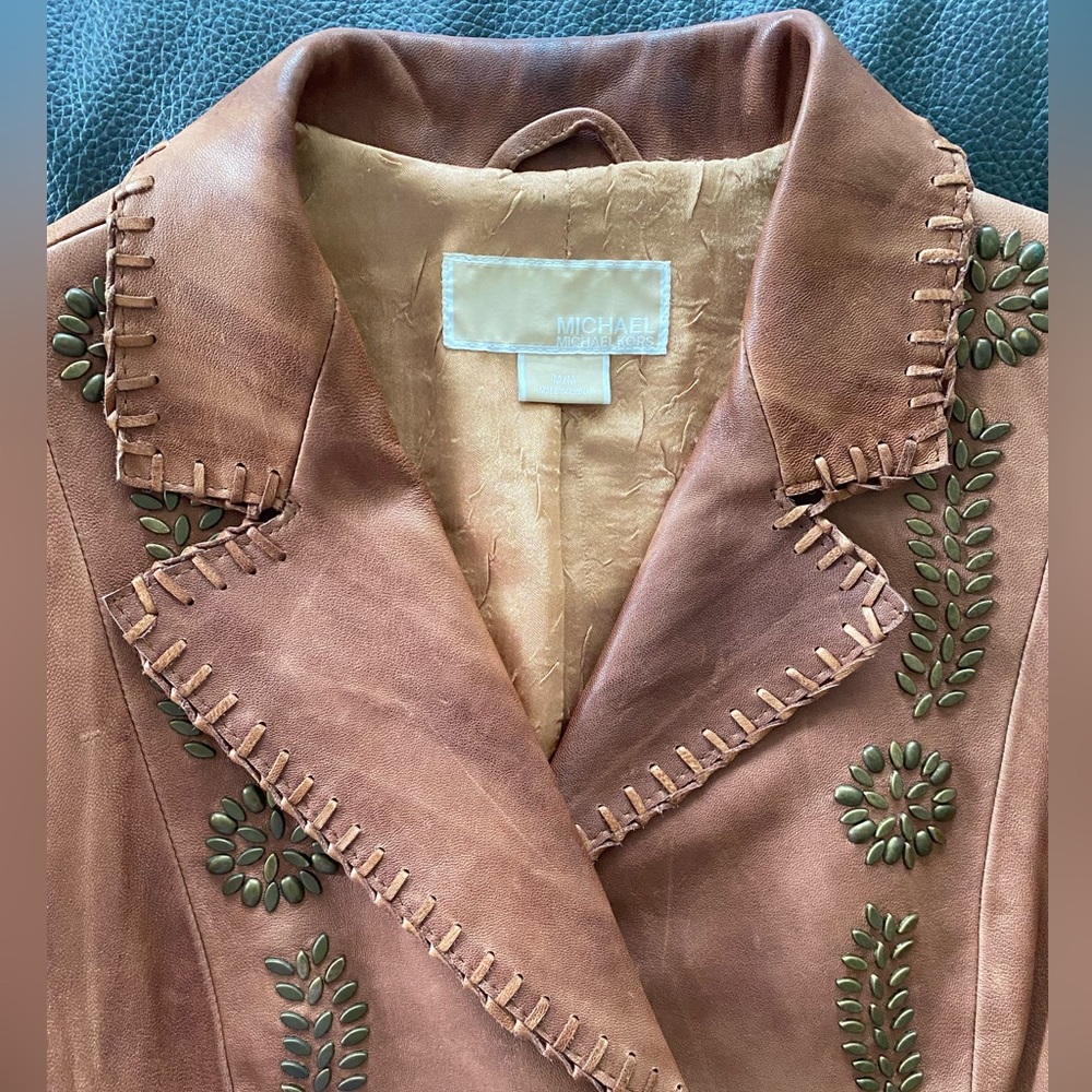 Michael Kors Leather Jacket